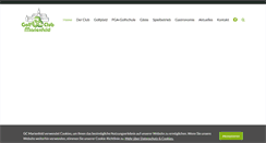 Desktop Screenshot of gc-marienfeld.de